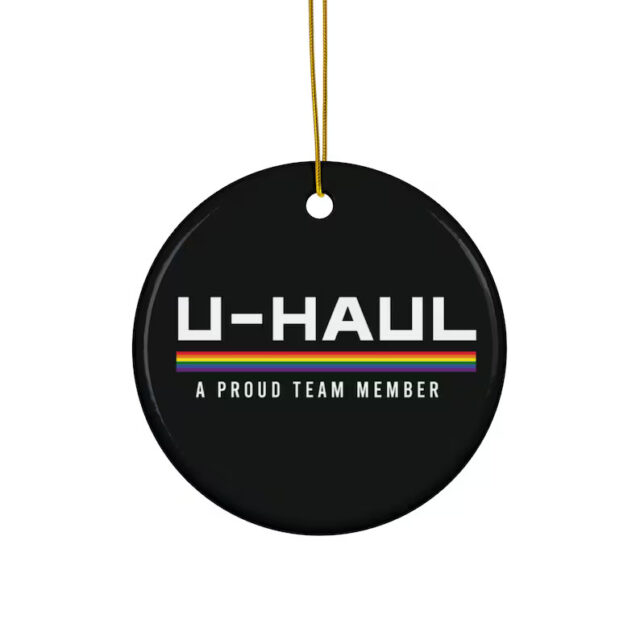 Funny U-Haul Christmas Ornament