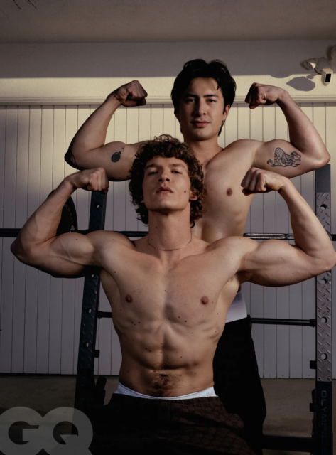 Connor Storrie and Hudson Williams for GQ Hype.