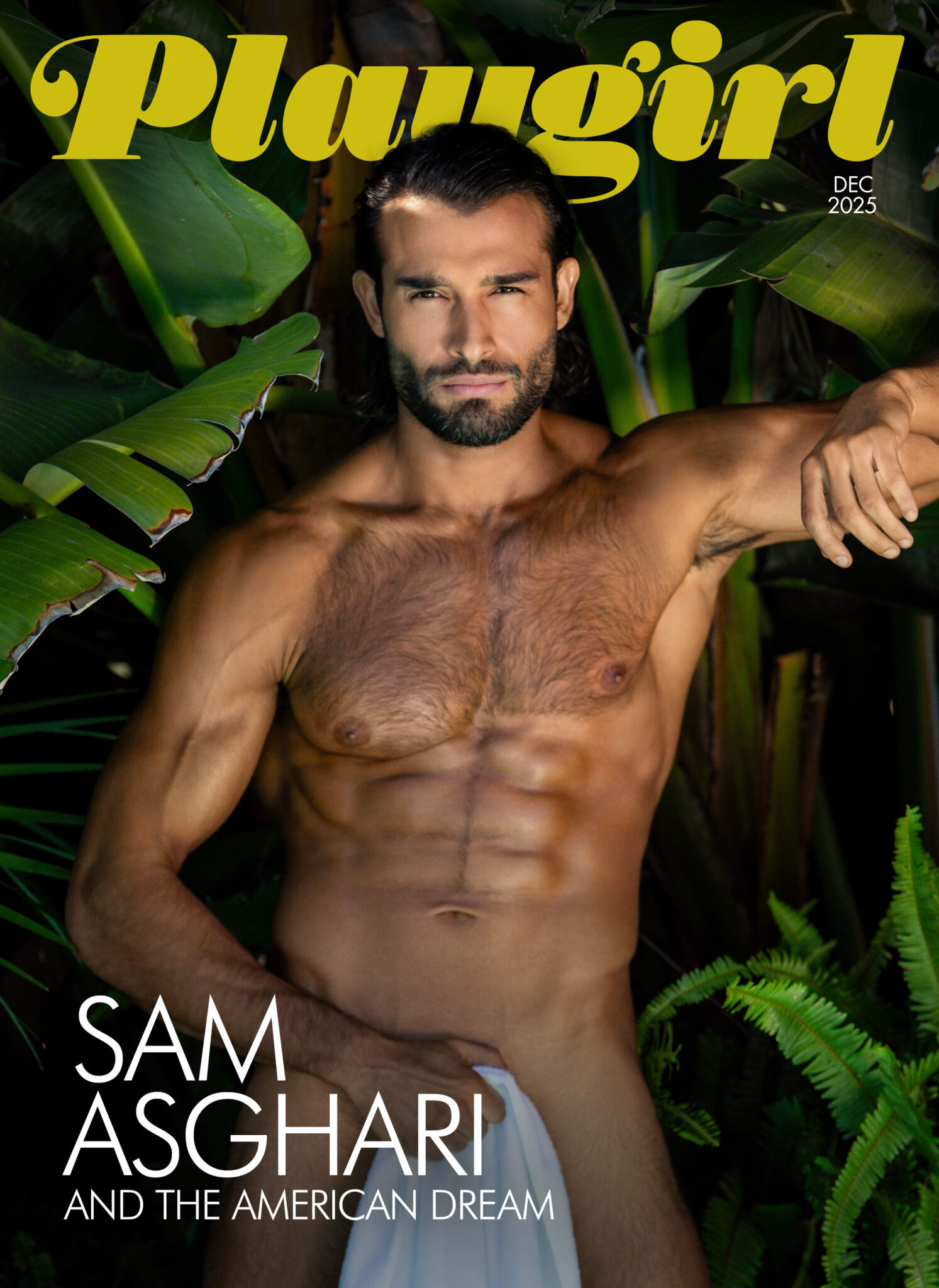 Sam Asghari for Playgirl. Photo: Playgirl / Katie Levine