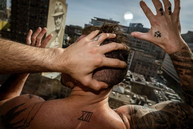 Ahmad Naser captures raw, intimate moments between men that feel personal, honest, and unguarded.