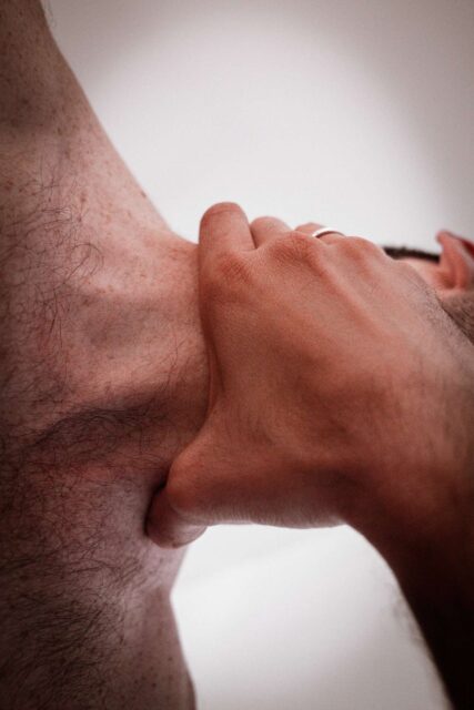 Ahmad Naser captures raw, intimate moments between men that feel personal, honest, and unguarded.