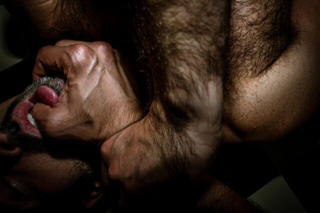 Ahmad Naser captures raw, intimate moments between men that feel personal, honest, and unguarded.