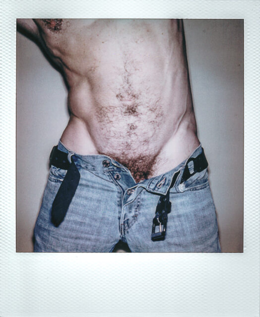 Intimate gay Polaroids taken by Ahmad Naser