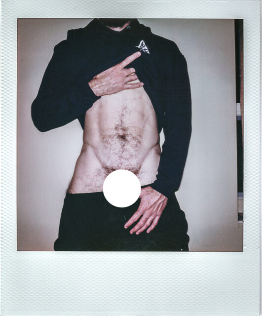 Intimate gay Polaroids taken by Ahmad Naser