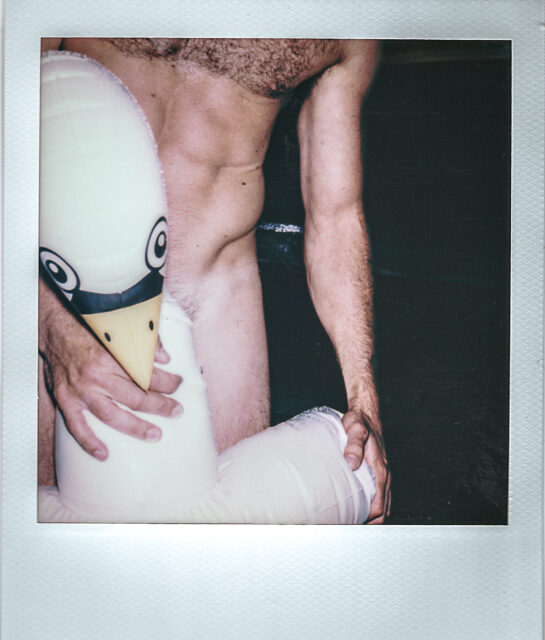 Intimate gay Polaroids taken by Ahmad Naser