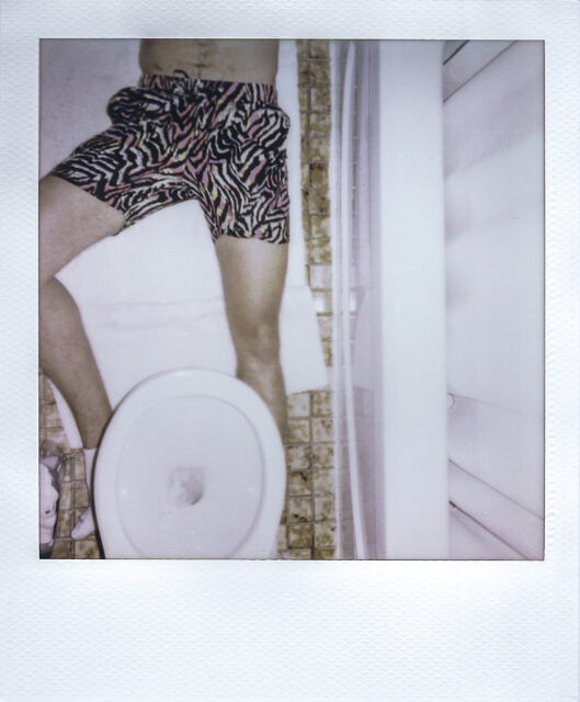 Intimate gay Polaroids taken by Ahmad Naser