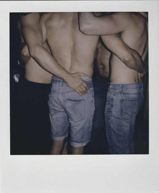 Intimate gay Polaroids taken by Ahmad Naser