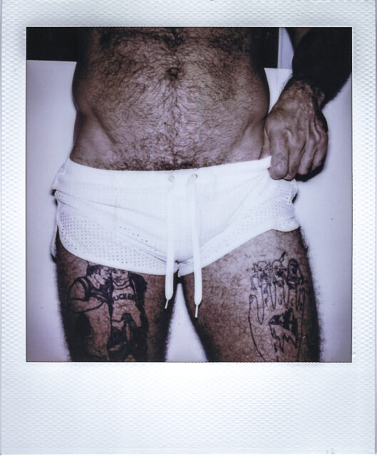 Intimate gay Polaroids taken by Ahmad Naser
