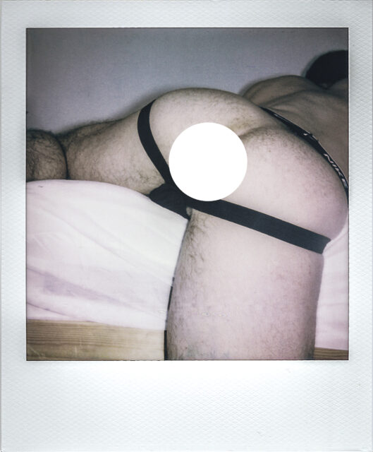 Intimate gay Polaroids taken by Ahmad Naser