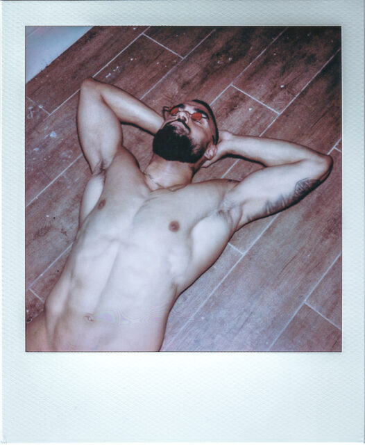 Intimate gay Polaroids taken by Ahmad Naser