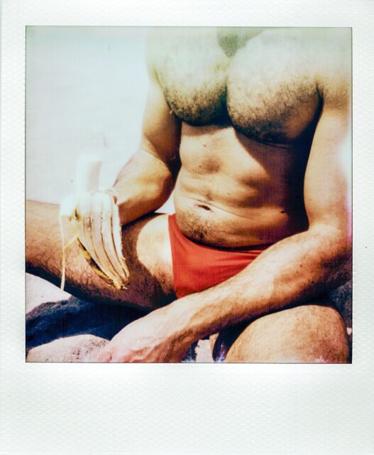 Intimate gay Polaroids taken by Ahmad Naser