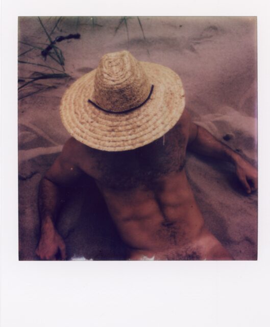 Intimate gay Polaroids taken by Ahmad Naser