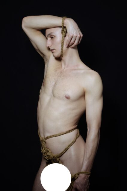 Dark sensual photos of the male form by Andrea Galad