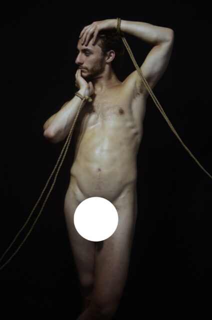 Dark sensual photos of the male form by Andrea Galad