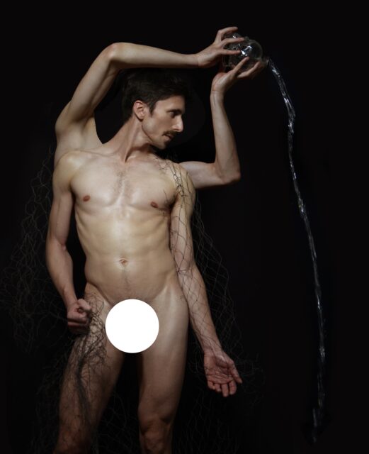 Dark sensual photos of the male form by Andrea Galad