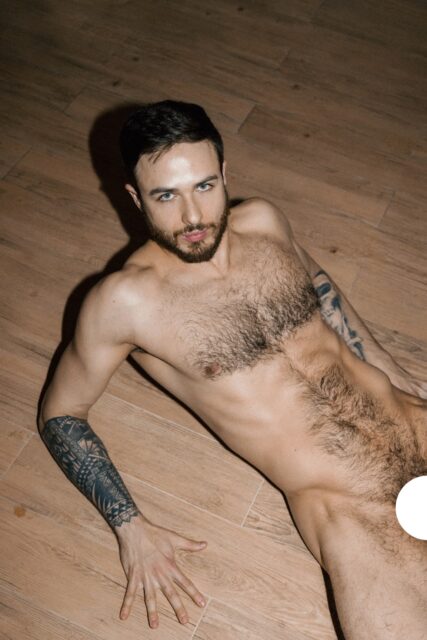 Uninhibited Portraits of Men by David Velez