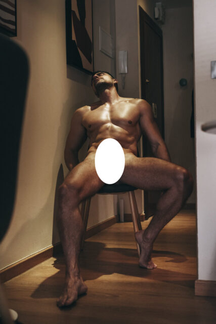 Risqué Portraits of men by Erick Monterrosa