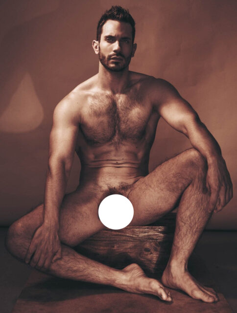 Risqué Portraits of men by Erick Monterrosa