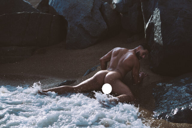 Risqué Portraits of men by Erick Monterrosa