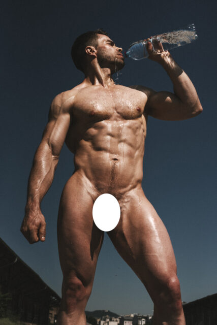 Risqué Portraits of men by Erick Monterrosa