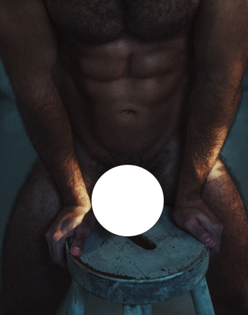 Risqué Portraits of men by Erick Monterrosa
