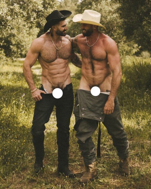 Risqué Portraits of men by Erick Monterrosa