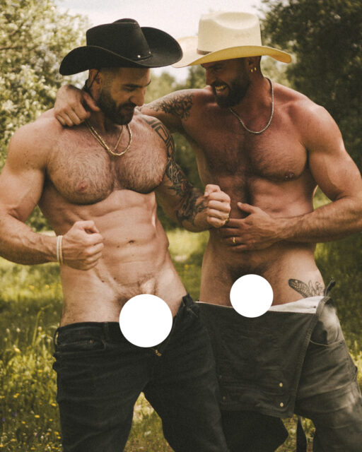 Risqué Portraits of men by Erick Monterrosa