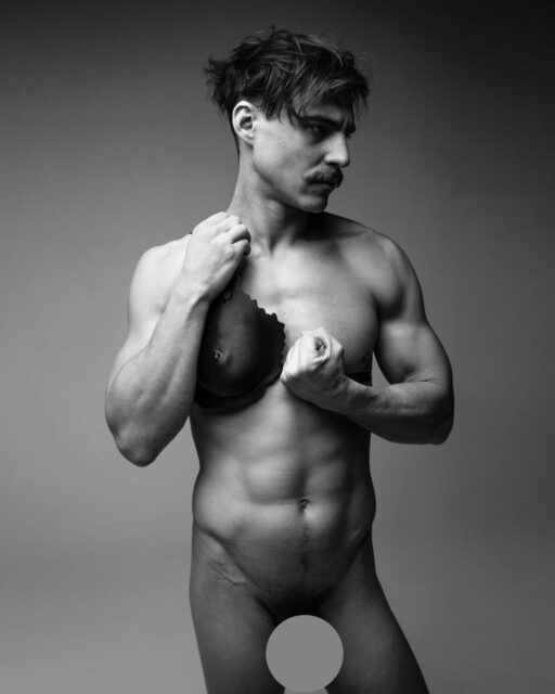 Photographer Dmytro Komissarenko reimagines the male form through surreal portraits that blend fantasy, intimacy, and introspection.