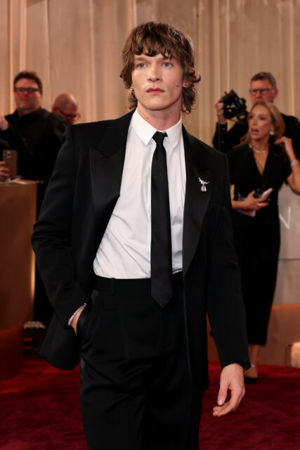 Connor Storrie attends the 83rd annual Golden Globe Awards at The Beverly Hilton on January 11, 2026 in Beverly Hills, California. 