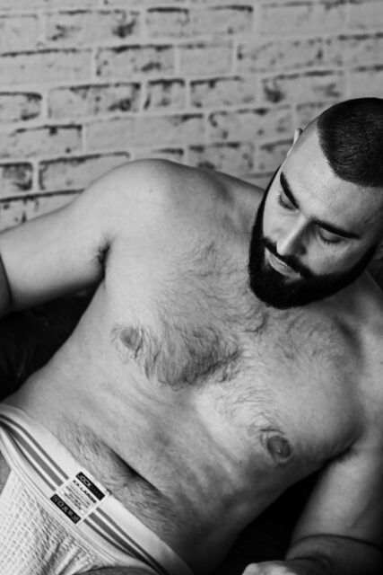 Filmmaker and Egyptologist Curtis Woodside opens up about body confidence, vulnerability, and reclaiming self-expression through a nude shoot in Milan.