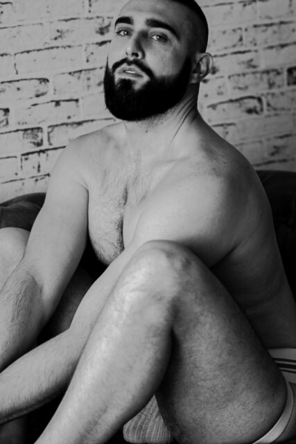 Filmmaker and Egyptologist Curtis Woodside opens up about body confidence, vulnerability, and reclaiming self-expression through a nude shoot in Milan.