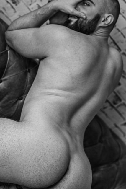 Filmmaker and Egyptologist Curtis Woodside opens up about body confidence, vulnerability, and reclaiming self-expression through a nude shoot in Milan.