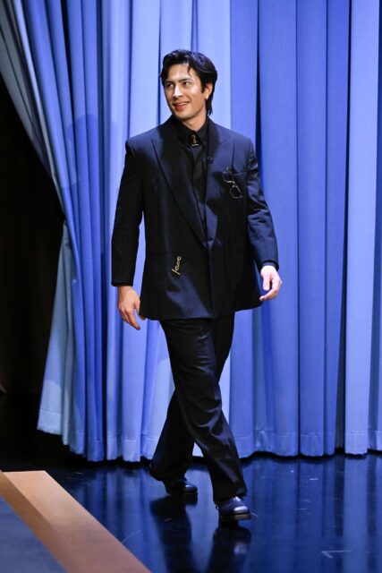 Heated Rivalry star Hudson Williams made his late-night debut on Jimmy Fallon, joking about sex scenes, hockey stretches, and what’s ahead in season two.