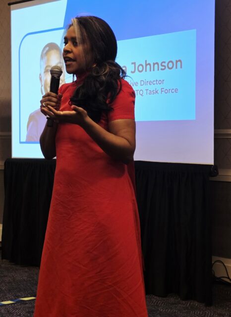 The National Black Justice Collective hosted its Black Institute at Creating Change 2026, centering Black LGBTQ+/SGL leadership, care, and resistance.
