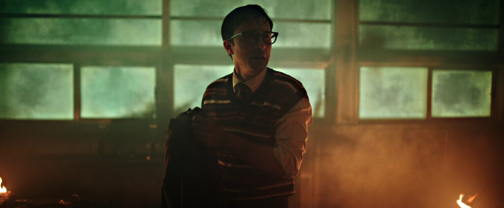 Josh Zuckerman in School Spirits S3 (Paramount+)