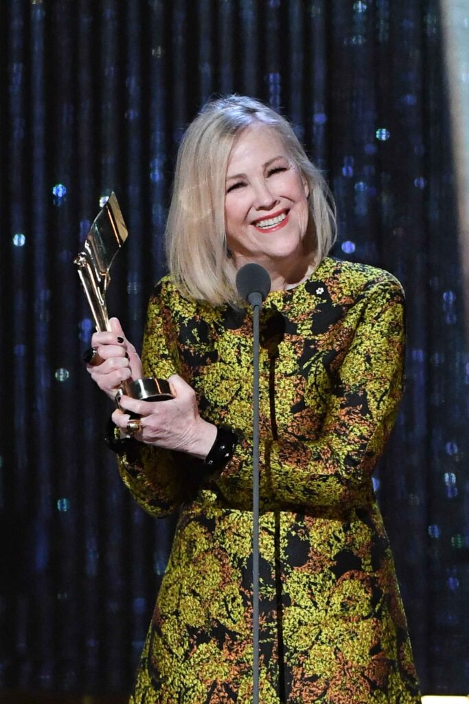 TORONTO, ONTARIO - MARCH 31: Best Lead Actress winner for 'Schitt's Creek' Catherine O'Hara attends the 2019 Canadian Screen Awards Broadcast Gala held at Sony Centre for the Performing Arts on March 31, 2019 in Toronto, Canada. (Photo by GP Images/Getty Images)
