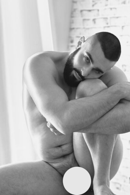 Filmmaker and Egyptologist Curtis Woodside opens up about body confidence, vulnerability, and reclaiming self-expression through a nude shoot in Milan.