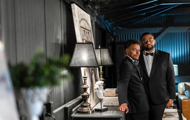 Jordan Taylor Capers (left) and Chad Capers (right). (Photo by LaJoy Photography)