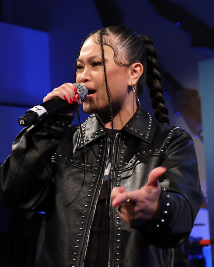 Ruby Ibarra performs onstage during the 5th Annual A Night of Pride with GLAAD and NFL on February 06, 2026 in San Francisco, California. (Photo by Rich Polk/Getty Images for GLAAD)