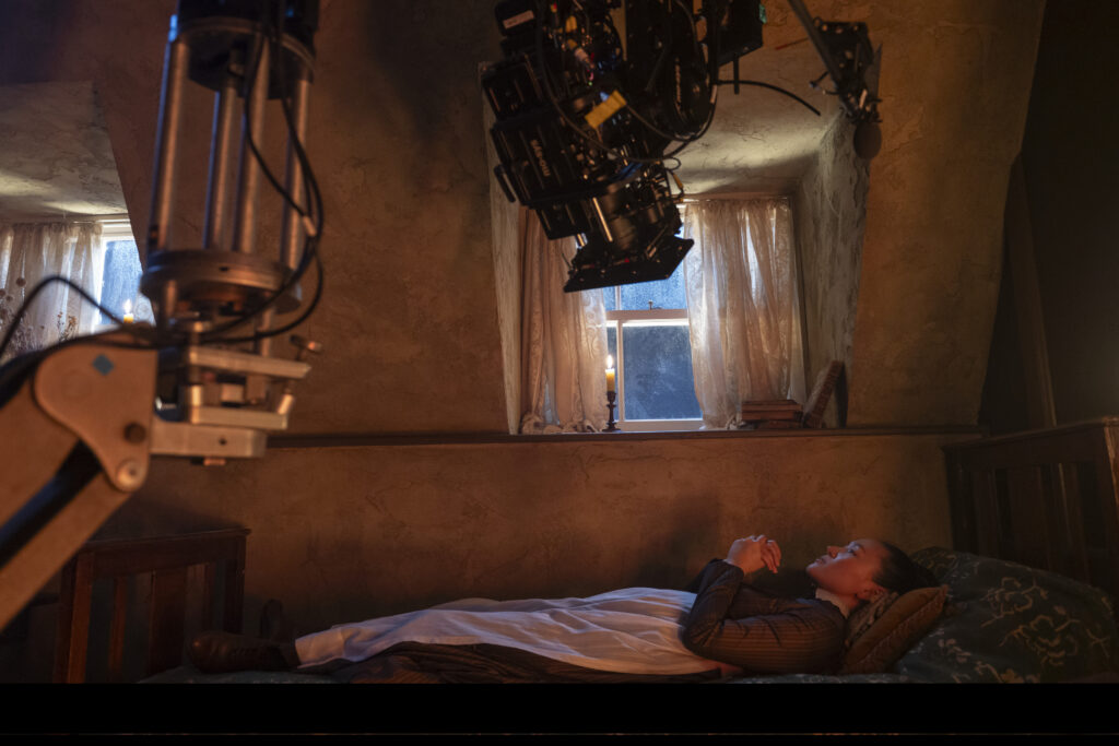 Bridgerton. Yerin Ha as Sophie Baek in episode 402 of Bridgerton. Cr. Liam Daniel/Netflix © 2025