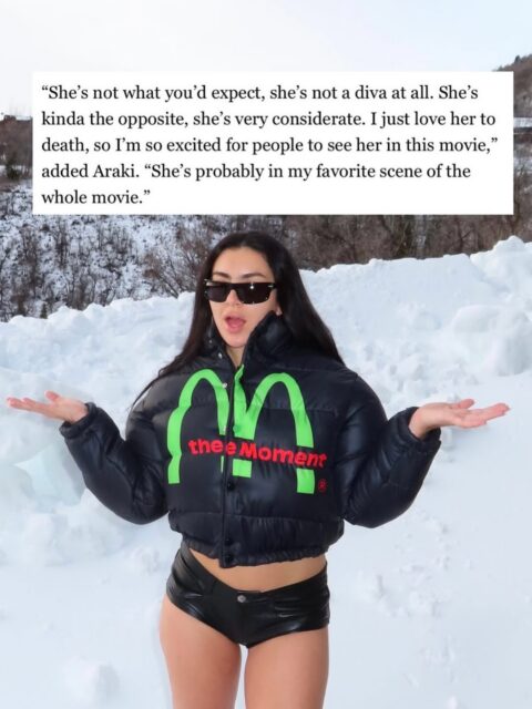 Charli XCX’s Sundance puffer jackets went viral—and Under Armour helped bring them to life during the debut of A24’s The Moment.