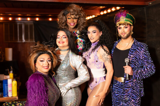 Chesley Polk’s Fat Tuesday Drag Show has become a Pensacola Mardi Gras staple, blending drag, community, and celebration.