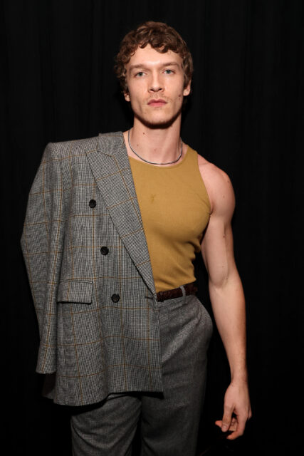 Connor Storrie attends the W Magazine, Charli XCX, and Saint Laurent Grammy after party at Bar Marmont on February 01, 2026 in Los Angeles, California.