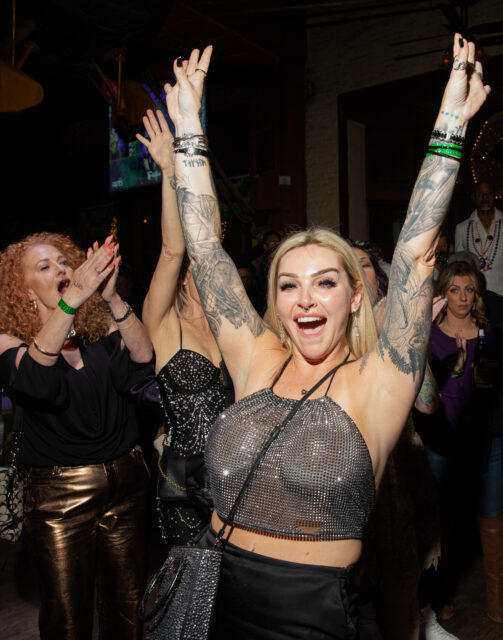 Chesley Polk’s Fat Tuesday Drag Show has become a Pensacola Mardi Gras staple, blending drag, community, and celebration.