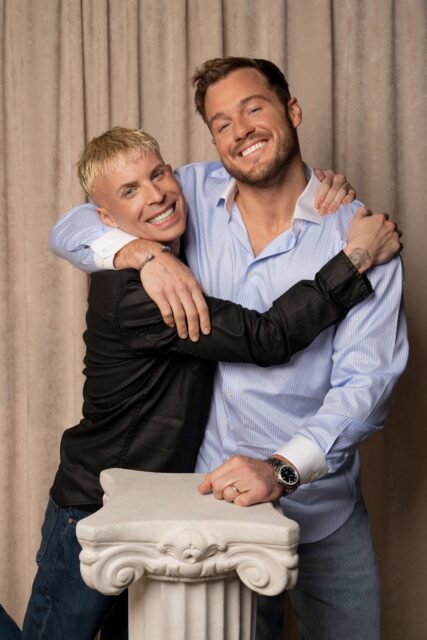 Colton Underwood reveals the bizarre, performative homoeroticism of NFL locker rooms and reflects on fame, Grindr, and fatherhood.