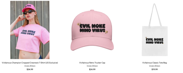 Vivian Wilson launches “Woke Mind Virus” merch and donates proceeds to The Trevor Project, turning a viral insult into support for LGBTQ+ youth.