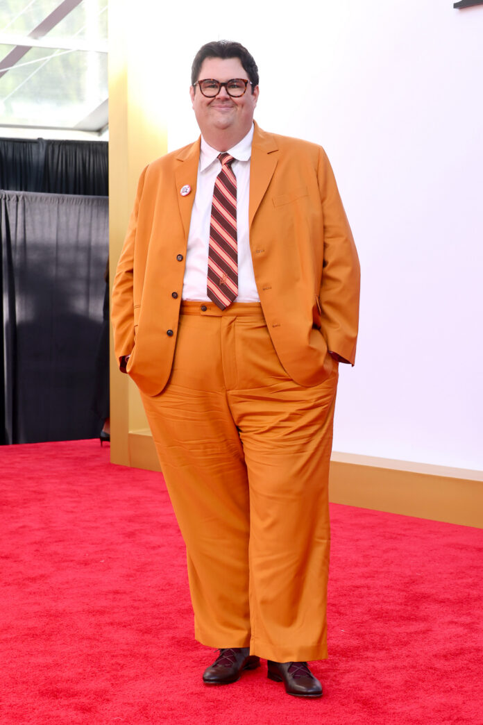 Caleb Hearon attends the world premiere of The Devil Wears Prada 2 at Lincoln Center in New York, New York on April 20, 2026. (Photo by Jamie McCarthy/Getty Images for 20th Century Studios )