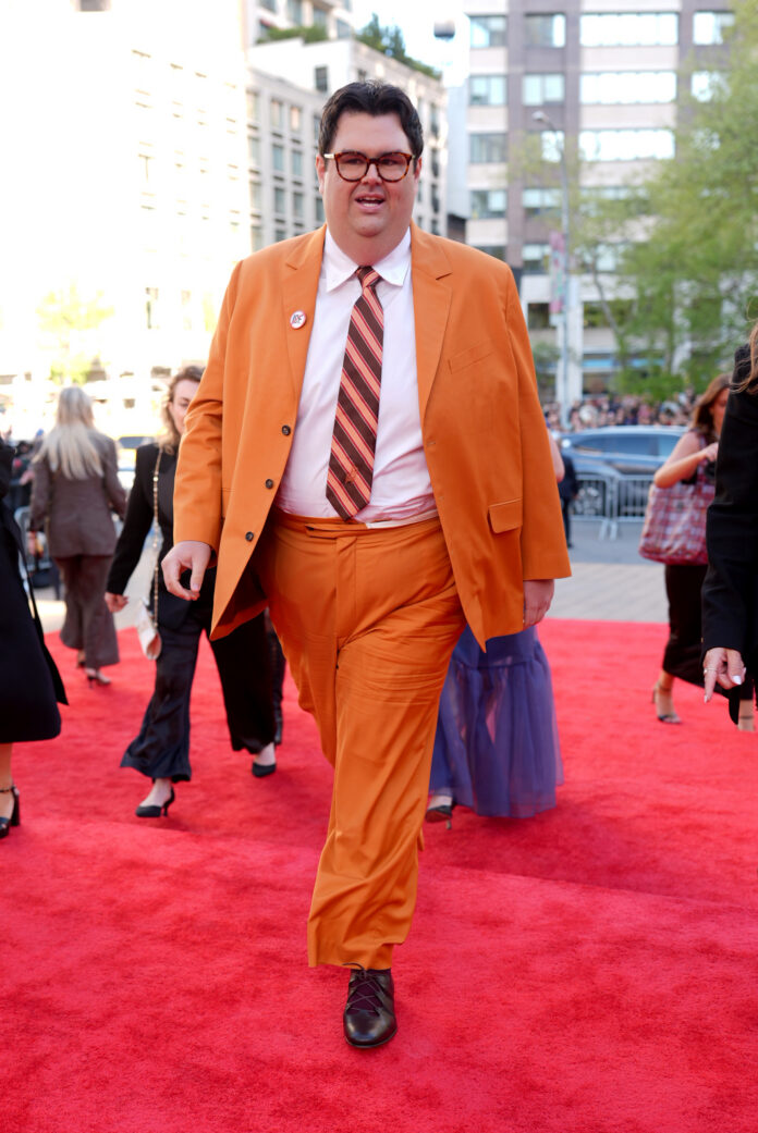 Caleb Hearon attends the world premiere of The Devil Wears Prada 2 at Lincoln Center in New York, New York on April 20, 2026. (Photo by TheStewartofNY/Getty Images for 20th Century Studios )