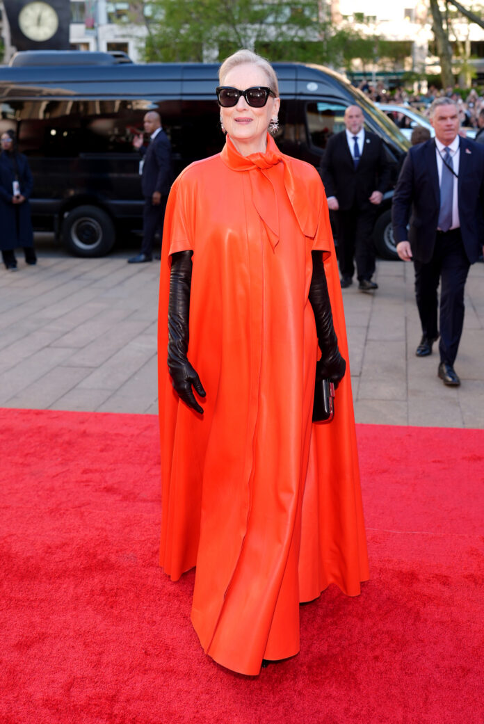 Meryl Streep attends the world premiere of The Devil Wears Prada 2 at Lincoln Center in New York, New York on April 20, 2026. (Photo by TheStewartofNY/Getty Images for 20th Century Studios )