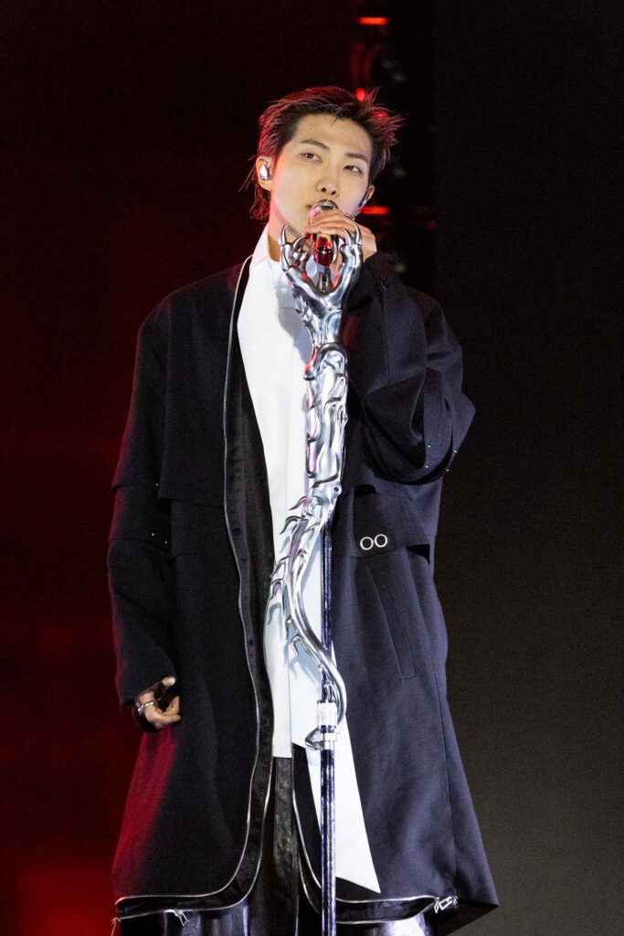 RM at BTS The Comeback Live | Arirang at Gwanghwamun Square on March 21st in Seoul, Korea / BIGHIT MUSIC AND NETFLIX © 2026